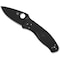 Spyderco 2024 Spyderco Reveal 9, Persistence Lightweight Black Blade, Plain Edge SPY-C136PBBK - alternate 2